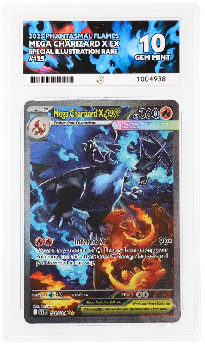 Mega Charizard X ex - Phantasmal Flames - 125/094 - Special Illustration Rare ACE 10