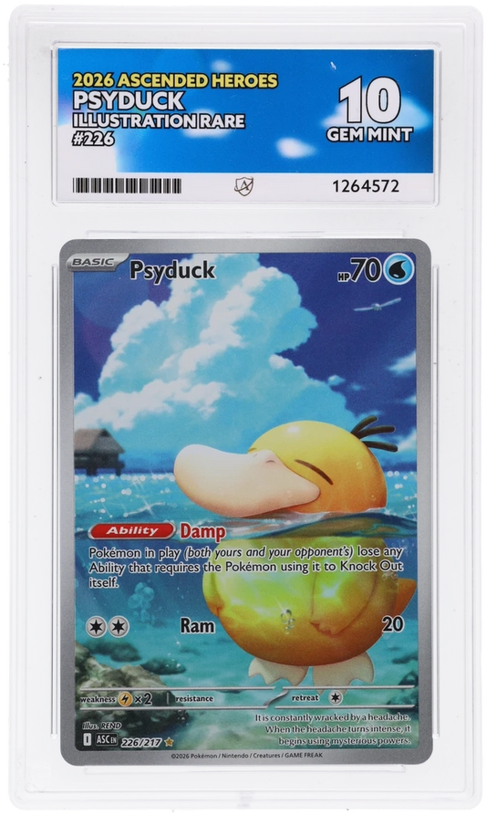 Psyduck - Ascended Heroes - 226/217 - Illustration Rare - Ace 10