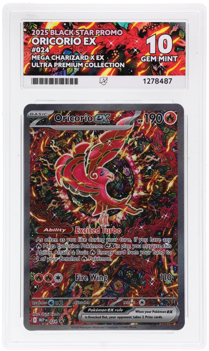 Oricorio ex - Black Star Promo - 024 - Mega Charizard X ex Ultra Premium Collection