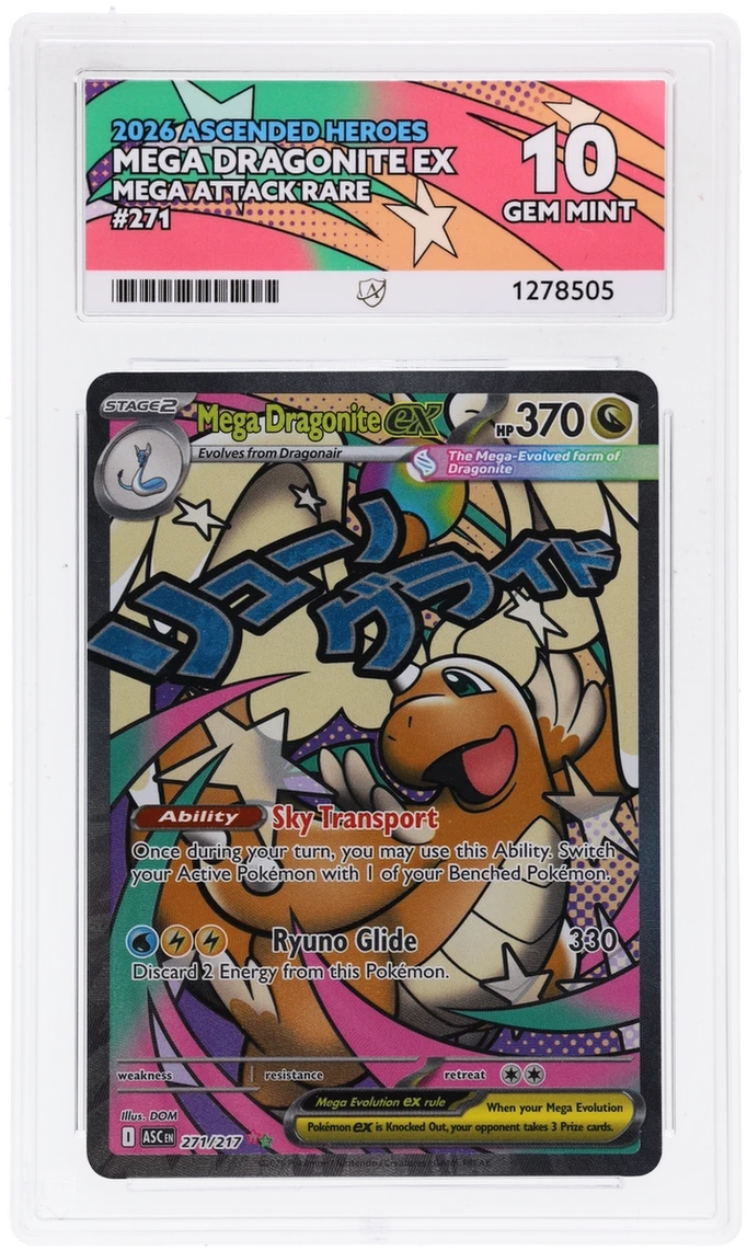 Mega Dragonite ex - Ascended Heroes - 271/217 - Mega Attack Rare